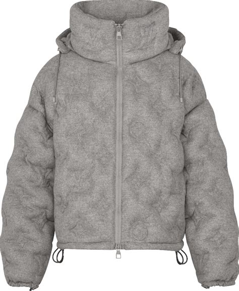 lv jacke grau|LOUIS VUITTON .